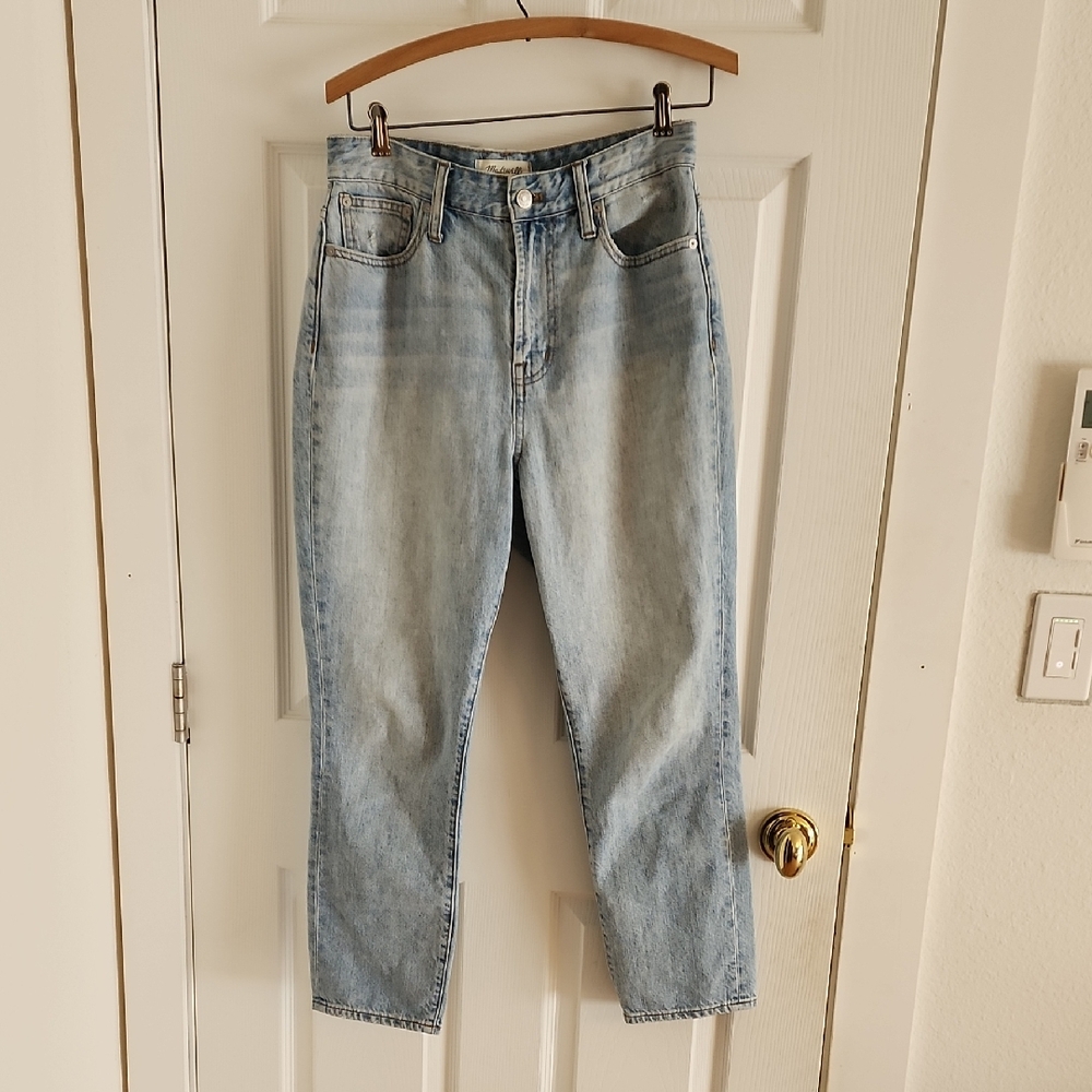 Madewell Light Blue Straight Leg Jeans